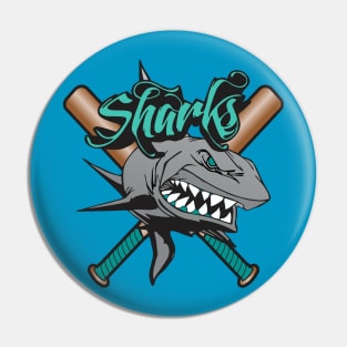 Sharks Ball Club Pin