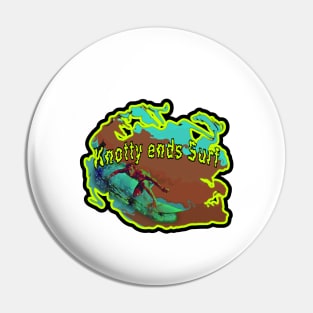 Surf for fun Pin