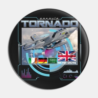 Tornado German British  Airforce Pilot Gift Modern Warbird Pin