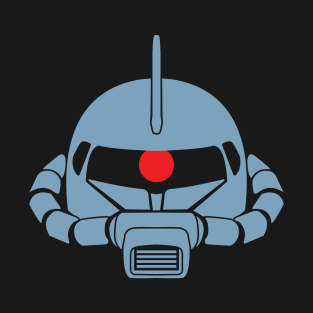 "Zaku II" in Gouf Grey, Stencil T-Shirt T-Shirt