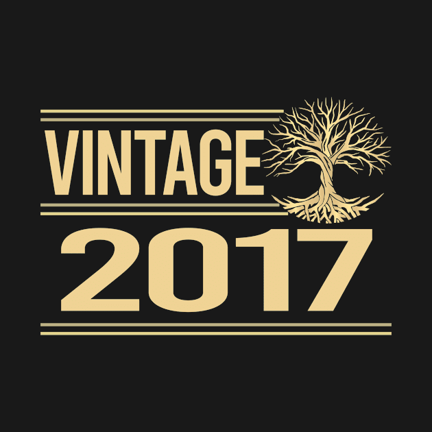 Vintage Tree Of Life 2017 by Hanh Tay