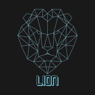 geometric lion T-Shirt