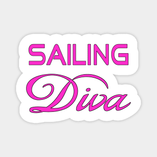 Sailing Diva Magnet