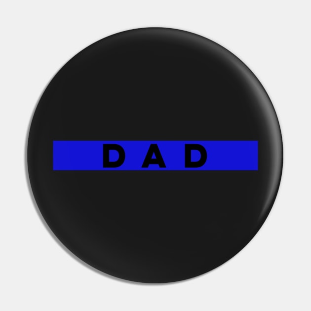 Thin Blue Line Dad Pin by Ten20Designs