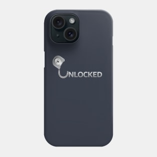 Unlocked Grey Phone Case