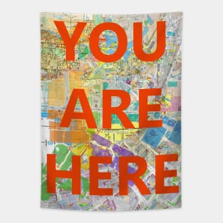 You Are Here Tapestry