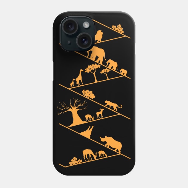 African Treck Phone Case by TeawithAlice