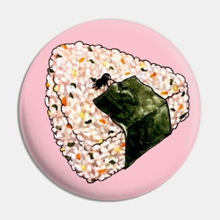 Onigiri Snooze Pin