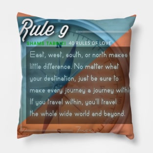 40 RULES OF LOVE - 9 Pillow