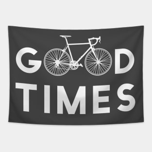 Good Times Biking Tapestry