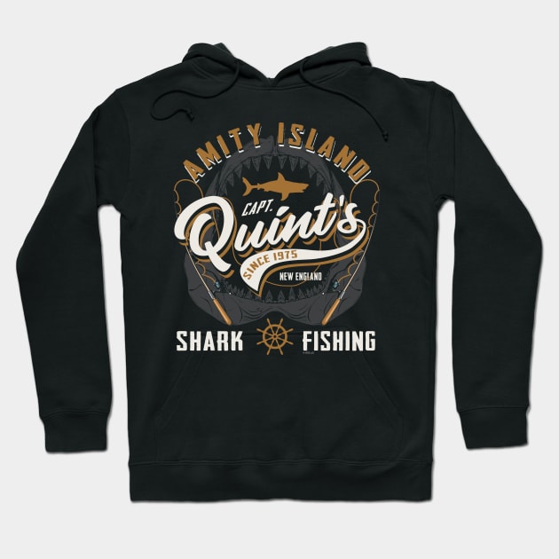 Quint's Shark Fishing Jaw Mouth (Universal UCS LLC) Hoodie