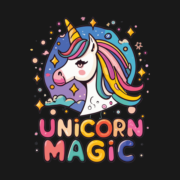 Fun Unicorn Magic Design by Silly Pup Creations