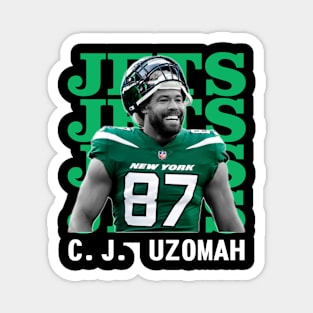 New York Jets C.J. Uzomah 87 Magnet