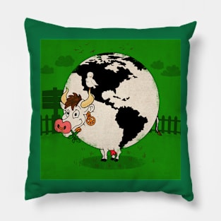 Let there be Moo Earth Pillow