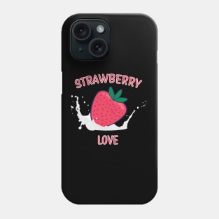 Strawberry Love Phone Case