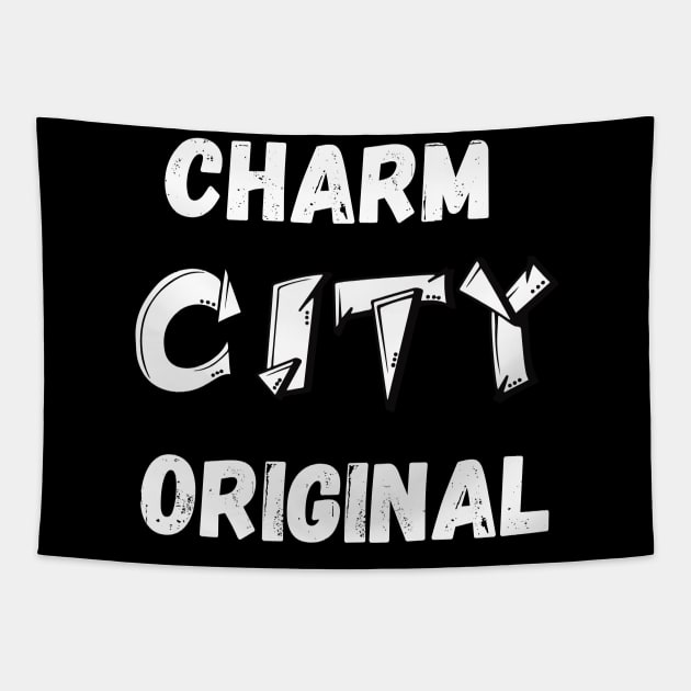 CHARM CITY ORIGINAL SET DESIGN Tapestry by The C.O.B. Store