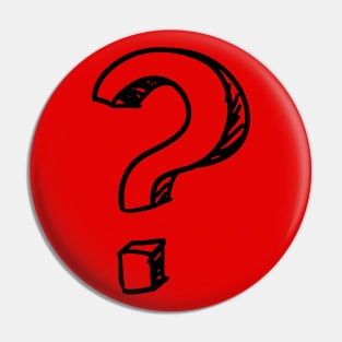 A question mark Pin