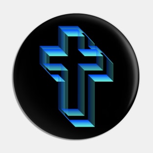 3D Cross Design †††† Pin