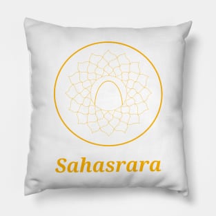 ArtStation66 - Yoga Chakra Symbol - Sahasrara - Symbol of the Higher Self Pillow