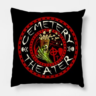 Official Cemetery Theater Logo Pillow