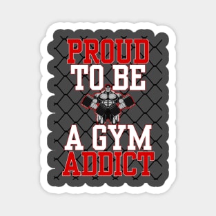 Gym Addict Magnet