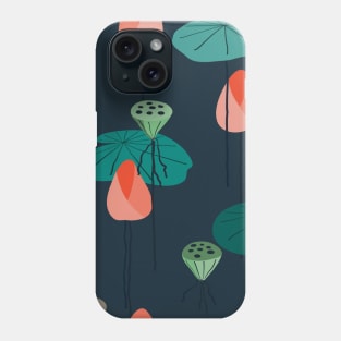 Lotus Flower and Root Phone Case