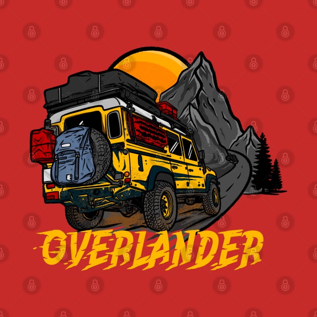 Land Cruiser Adventure Seeker - Yellow by 4x4 Sketch