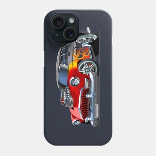 Cartoon hot rod Phone Case