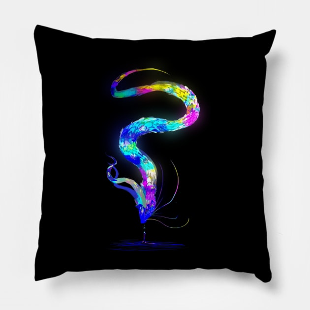 On the edge Pillow by Wind's shop