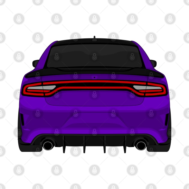 DODGE CHARGER PURPLE by VENZ0LIC