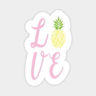 Love pineapple Magnet