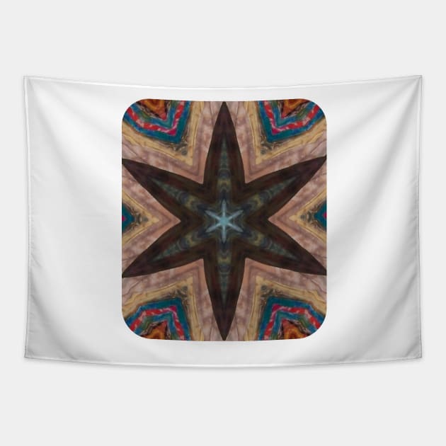 Stars Within Stars Number 1 Tapestry by SpotterArt