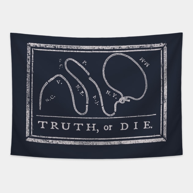 Truth or Die Tapestry by Messypandas