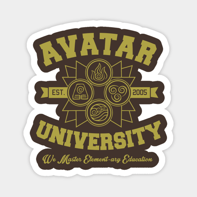 Avatar University Magnet by Arinesart