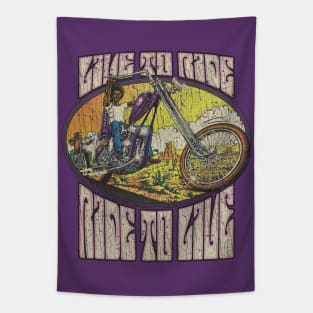 Ride to Live Desert Chopper 1972 Tapestry