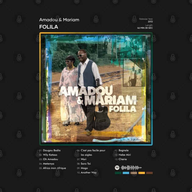 Amadou & Mariam - Folila Tracklist Album by 80sRetro