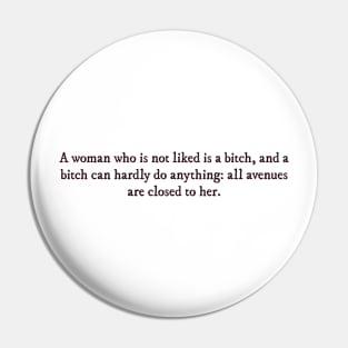 Mexican Gothic quote Pin