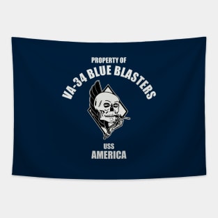 VA-34 Blue Blasters - USS America Tapestry