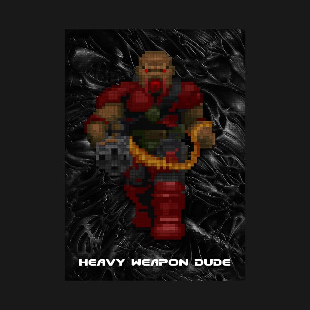 Heavy Weapon Dude by Beegeedoubleyou