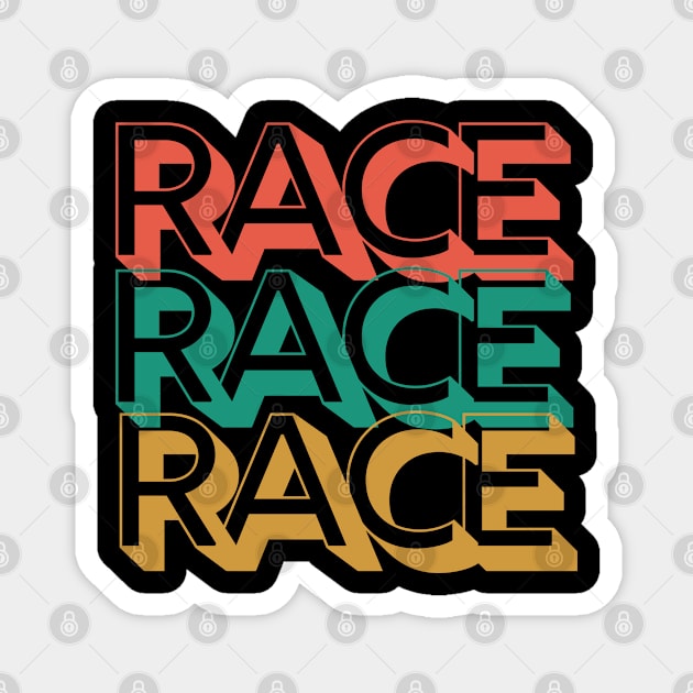 Retro Race Magnet by Rev Store