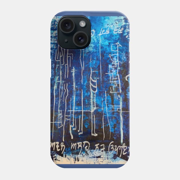 Punjabi abstract Phone Case by sukhpalgrewal