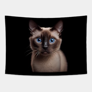 Siamese Cat - A Sweet Gift Idea For All Cat Lovers And Cat Moms Tapestry