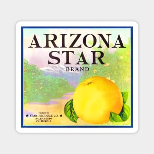 Arizona Star Brand Crate Label Magnet