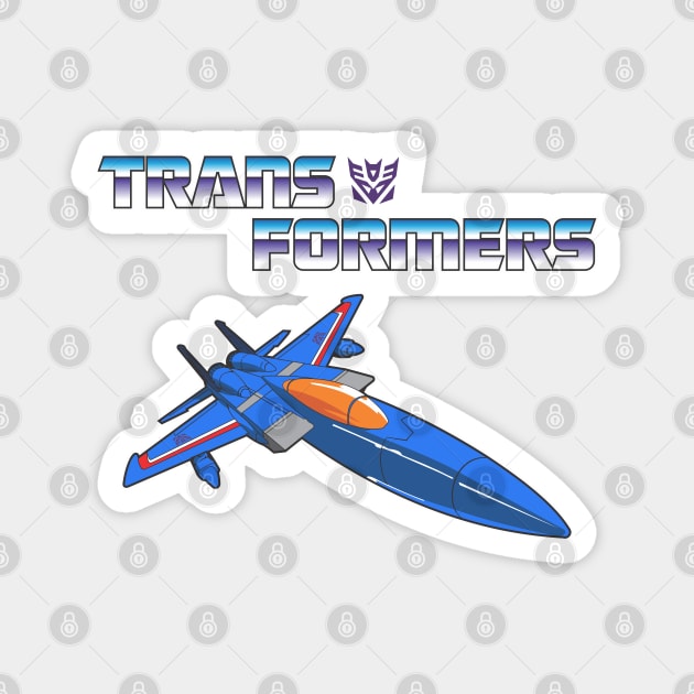 Jet Thundercracker G1 Magnet by Larent