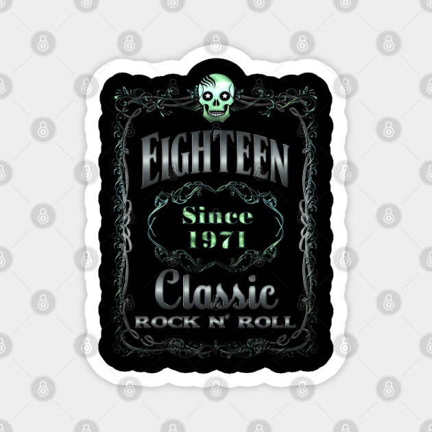 EIGHTEEN WHISKEY LABEL Magnet by shethemastercovets