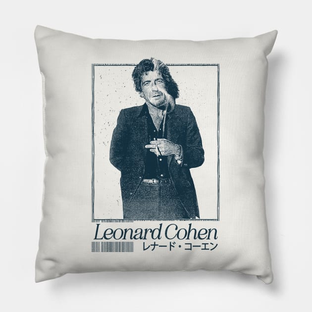 Leonard Cohen –––––––– Pillow by unknown_pleasures