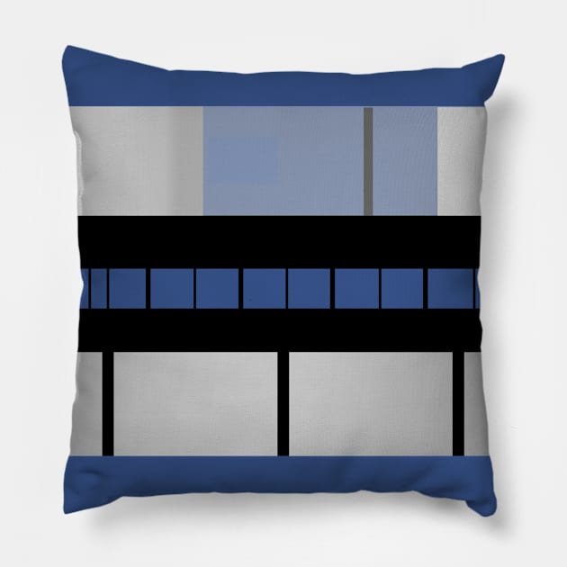 Villa Savoye - Le Corbusier Pillow by Prelude