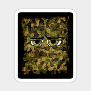 Camo Eyes - Camouflage Design Magnet