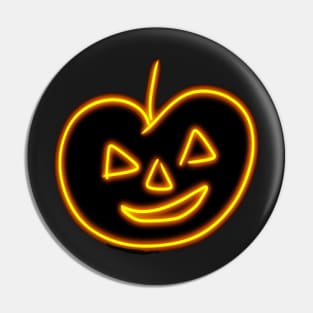 Halloween Pumpkin Simple Drawing Pin