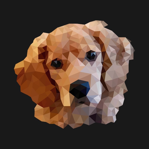 Cocker Spaniel Polygon Dog Owner by QQdesigns